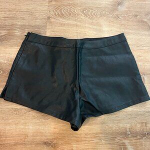 Victoria's Secret Leather Mini Shorts S